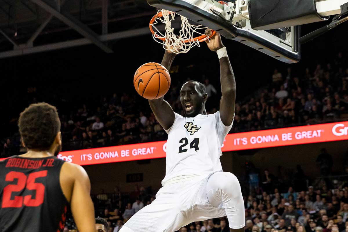 Celtics Rookie Tacko Fall Learns to Swim at Boys & Girls Club