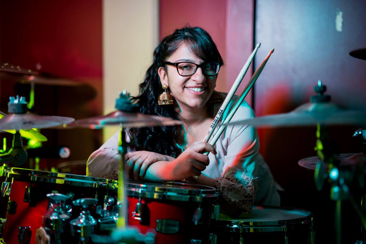 Colbert Show Appearance from Fusion Drummer Sarah Thawer