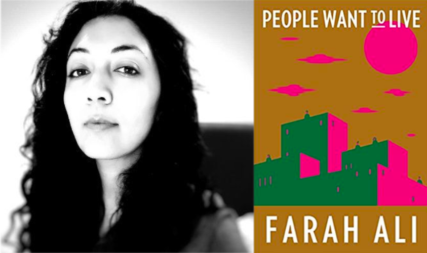 Author Farah Ali’s debut short story collection “People Want to Live”