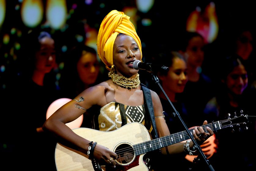 Fatoumata Diawara on NPR’s “Tiny Desk” Series